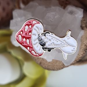 Brand new 🍄 Mushroom Goddess pin 🌙